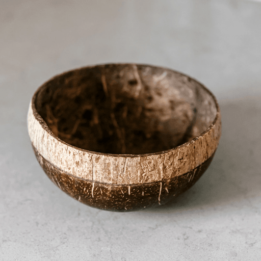 Buy Serving Bowl - Boho Decorative Jumbo Coconut Bowl For Serving & Table Decor | Wooden Serveware For Home by Thenga on IKIRU online store