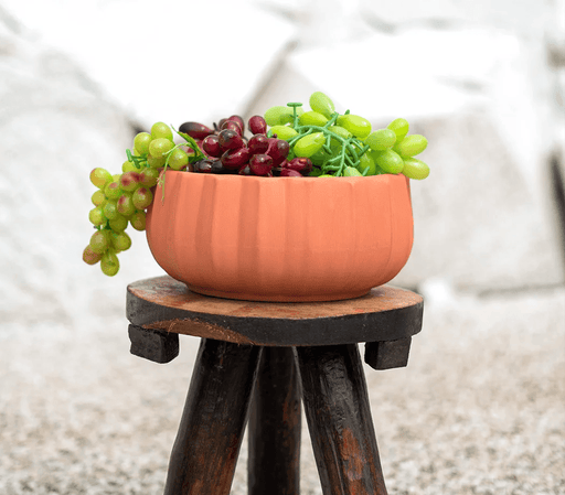 Buy Serving Bowl - Terracotta Mitti Utensils and Serving Bowls For Fruits and Salads by Trance Terra on IKIRU online store