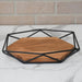 Buy Serving Platter & Tray - Hexa Wooden Tray by Maison Modern on IKIRU online store