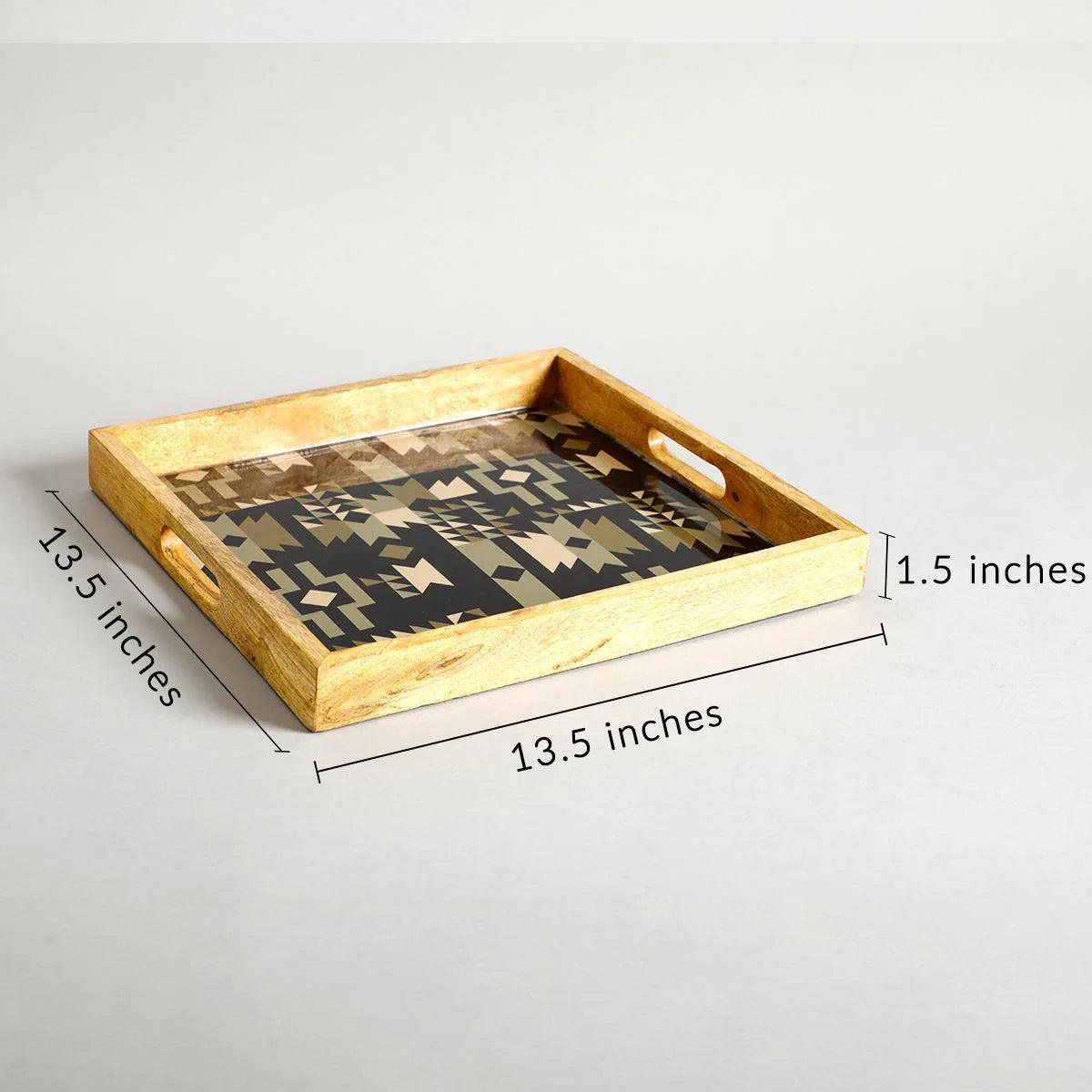 Buy Serving Platter & Tray - WESSON LARGE TARY by Home4U on IKIRU online store