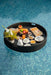 Buy Serving Trays - Luxury Round Floating Serving Tray For Pool & Restaurant | Brown Classy Serveware by Tesu on IKIRU online store