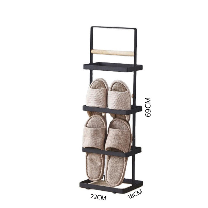 Buy Shoe Rack - Black & White 5 Tier Tall Shoe Rack | Multipurpose Storage Organizer Stand For Home by Arhat Organizers on IKIRU online store