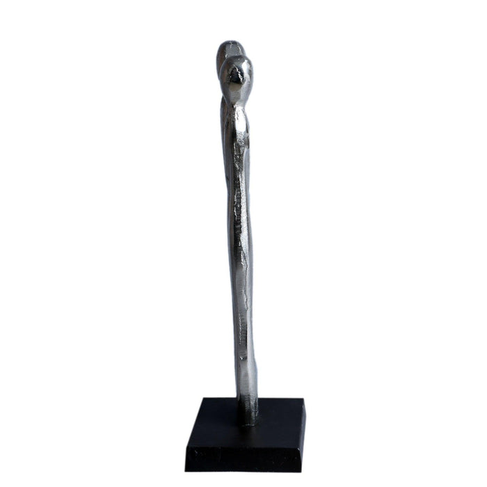 Buy Showpieces & Collectibles - Aluminium Artistic Couple Statue | Decorative Showpiece For Table Decor & Gifting by De Maison Decor on IKIRU online store