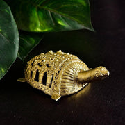 Buy Showpieces & Collectibles - Antique Tortoise Showpiece Dokra Design | Golden Tortoise For Decor Brass by Sowpeace on IKIRU online store