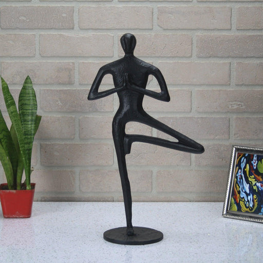 Buy Showpieces & Collectibles - Antique Yoga Man Figurine for Home Decor | Statue Idol Sculpture by Maison Modern on IKIRU online store