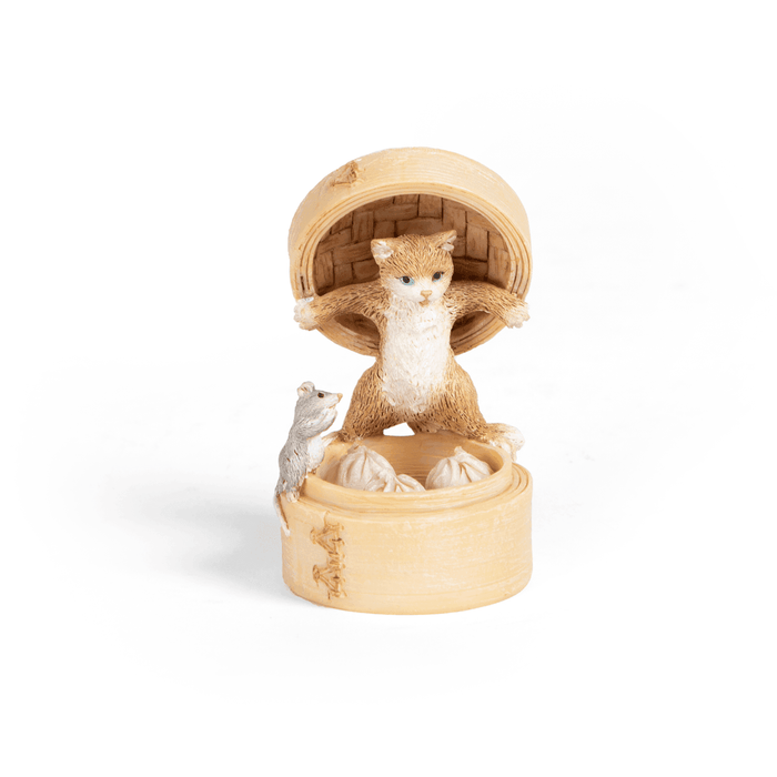 Buy Showpieces & Collectibles - Claw Ver Cat & Rat Mini Object for Table Decor | Gift Showpieces by Home4U on IKIRU online store