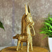 Buy Showpieces & Collectibles - Decorative Dokra Horse Showpiece | Antique Golden Artefact For Table by Sowpeace on IKIRU online store