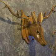 Buy Showpieces & Collectibles - Decorative Wooden Deer Head For Wall Decor by Sowpeace on IKIRU online store