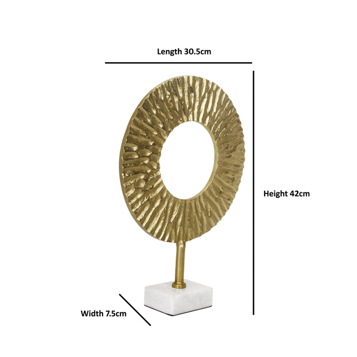 Buy Showpieces & Collectibles - Gilded Gold Sculpture | Showpiece for Decoration by Maison Modern on IKIRU online store