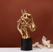 Buy Decor Objects - Golden Horse Statue | Premium Decor Showpiece for Living Room & Center Table | Decorative Products For Home and Office by De Maison Decor on IKIRU online store