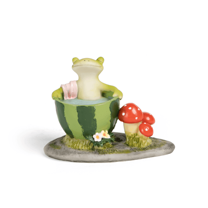 Buy Showpieces & Collectibles - Kermit Bathing Frog Mini Object | Decorative Multicolor Resin Showpiece For Table Decor & Gifting by Home4U on IKIRU online store
