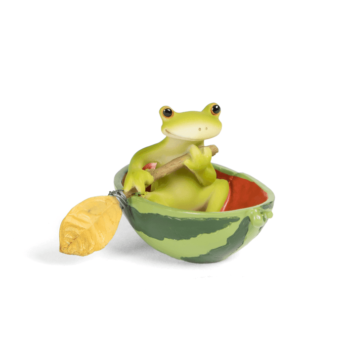 Buy Showpieces & Collectibles - Pepe Decorative Rowing Boat & Frog Mini Object | Unique Table Showpiece For Gift & Home Decor by Home4U on IKIRU online store