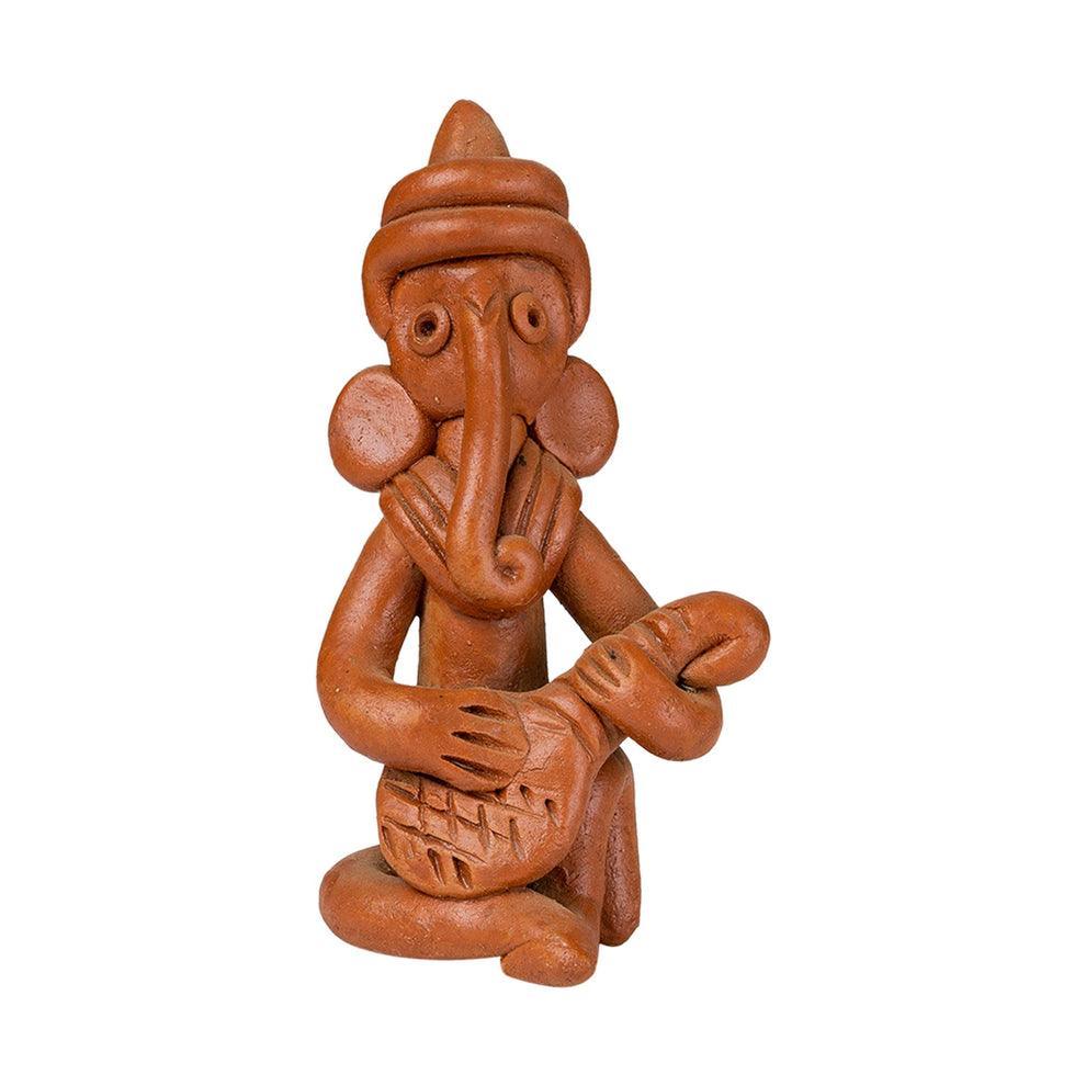 Buy Showpieces & Collectibles - Terracotta Tribal Figurine - Set of 4 by Sowpeace on IKIRU online store