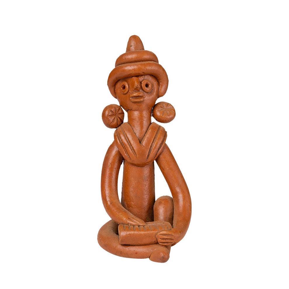Buy Showpieces & Collectibles - Terracotta Tribal Figurine - Set of 4 by Sowpeace on IKIRU online store