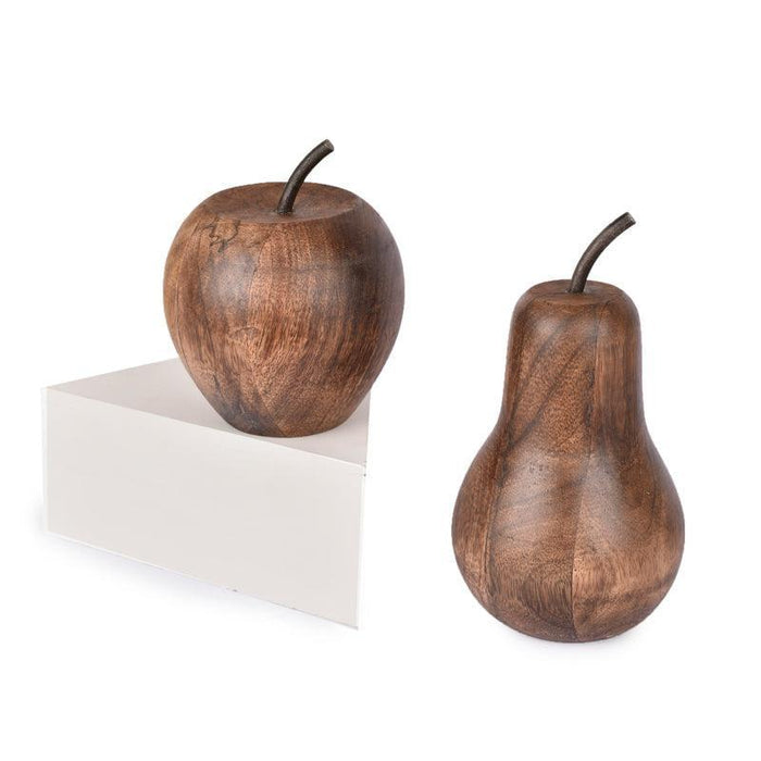 Buy Showpieces & Collectibles - Wooden Pear and Apple | Decorative Gifting Items by Manor House on IKIRU online store