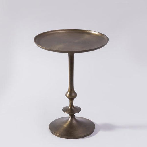 Buy Side Table - Antique Brass Aluminium Saturn Side Table | End Table For Living Room & Home by Indecrafts on IKIRU online store