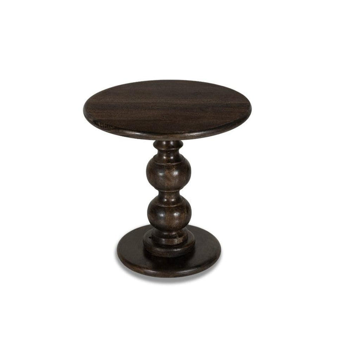 Buy Side Table - Athena Pedestal End Table | Side Table For Home Decor by Home Glamour on IKIRU online store