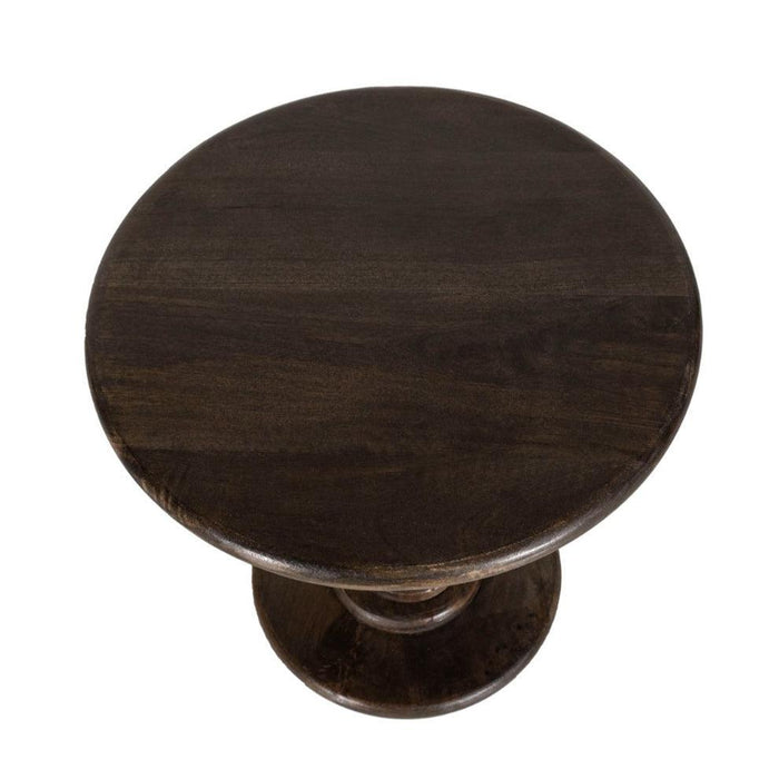 Buy Side Table - Athena Pedestal End Table | Side Table For Home Decor by Home Glamour on IKIRU online store