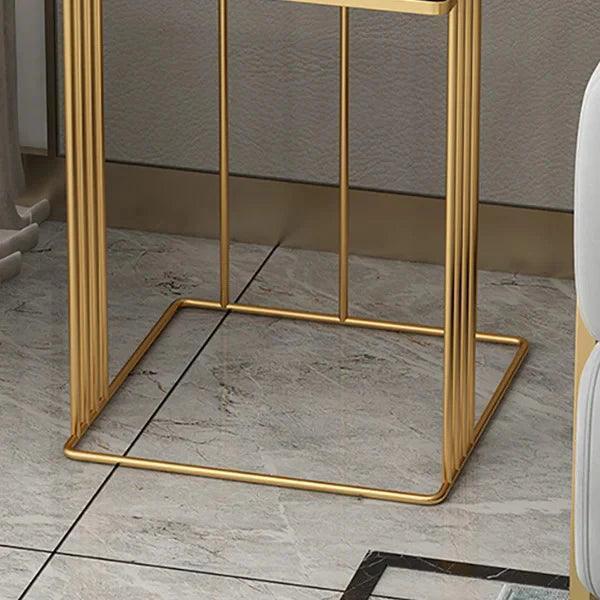 Buy Side Table - Aureum Metal End Table | Bedside Table For Bedroom by Handicrafts Town on IKIRU online store