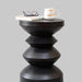 Buy Side Table - Black Metal Round Caesar Side Table | Matt Finish End & Center Table by House of Trendz on IKIRU online store