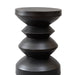 Buy Side Table - Black Metal Round Caesar Side Table | Matt Finish End & Center Table by House of Trendz on IKIRU online store