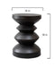 Buy Side Table - Black Metal Round Caesar Side Table | Matt Finish End & Center Table by House of Trendz on IKIRU online store