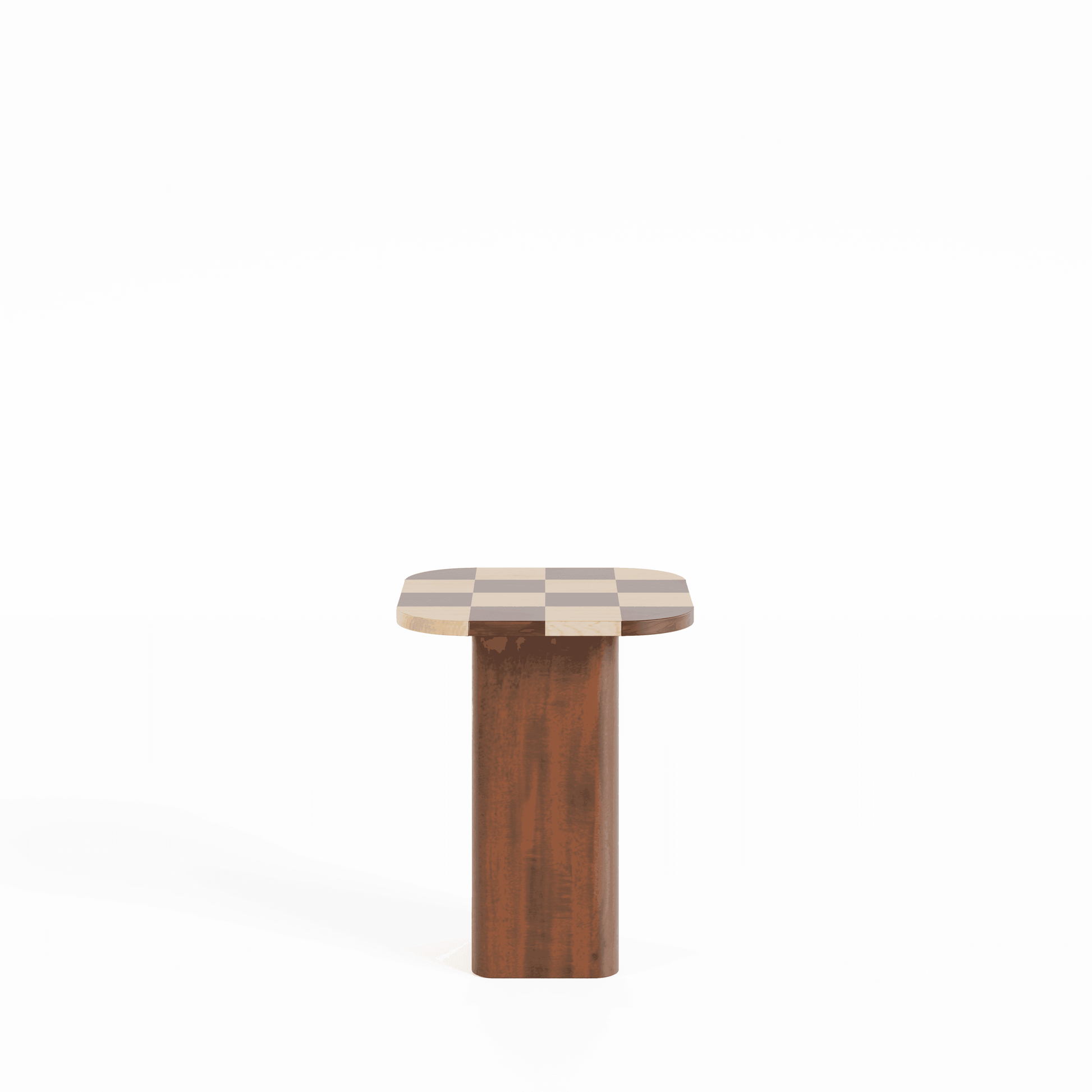 Buy Side Table - Chess Side Table for Living Room | Wooden Cocktail Table by Artisan Manor on IKIRU online store