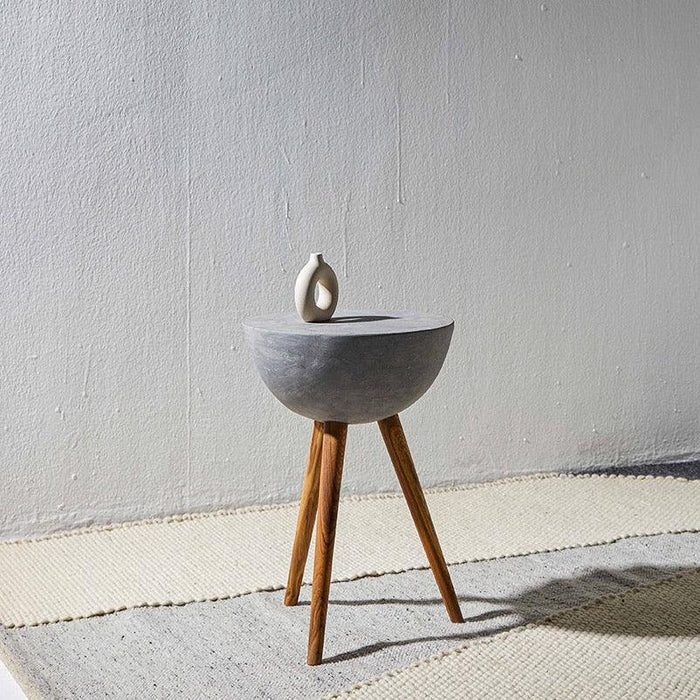 Buy Side Table - Dome Tripod Side Table | Bedside Furniture for Bedroom by Objectry on IKIRU online store