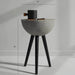 Buy Side Table - Dome Tripod Side Table | Bedside Furniture for Bedroom by Objectry on IKIRU online store