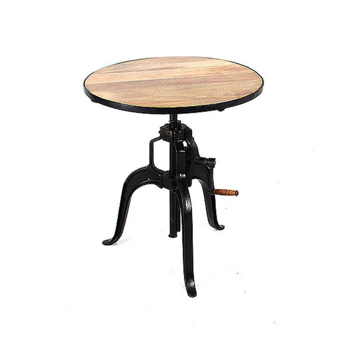 Buy Side Table - INDUSTRIAL CRANK TABLE by Home Glamour on IKIRU online store