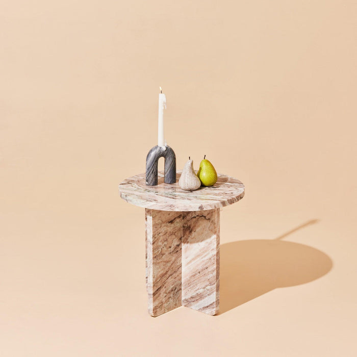 Buy Side Table - Jupiter Marble Table by Muun Home on IKIRU online store