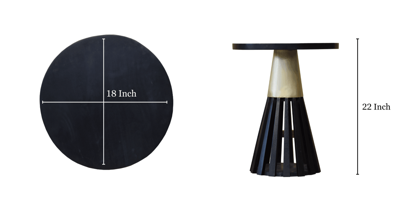 Buy Side Table - Lecia Round Side Table by Deeke Collection on IKIRU online store