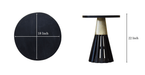 Buy Side Table - Lecia Round Side Table by Deeke Collection on IKIRU online store