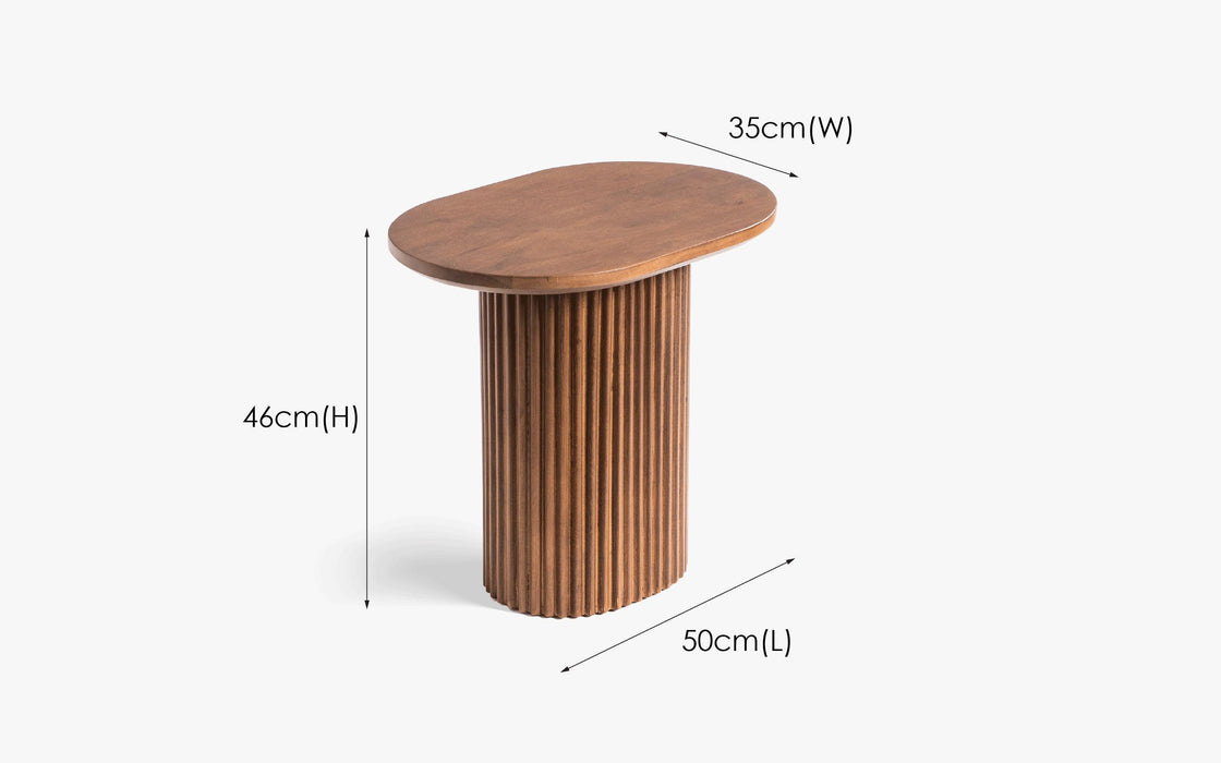 Buy Side Table - Linn Side Table & Coffee Table for Living Room | Accent End Table by Orange Tree on IKIRU online store