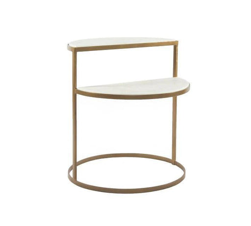 Buy Side Table - Marla Marble End Table | Sofa Side Table For Home Decor by Handicrafts Town on IKIRU online store