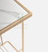 Buy Side Table - Metal Marble Magazine Holder (Gold) | Tea Table by Handicrafts Town on IKIRU online store