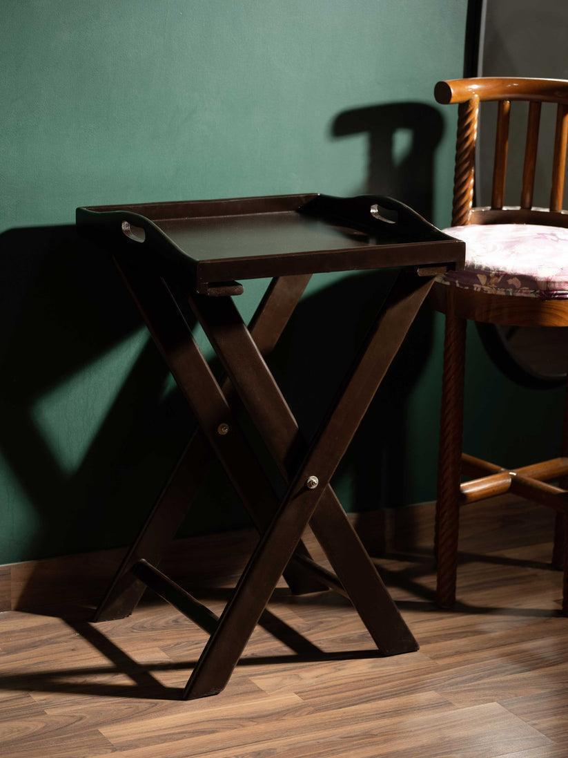 Buy Side Table - Mez Wooden Multipurpose Tray Table | Kitchen Accessories by Araana Home on IKIRU online store