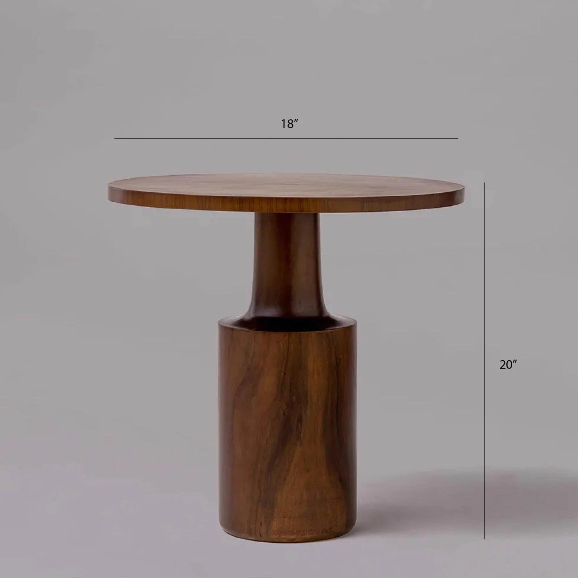 Buy Side Table - Neck Side Table | Center Table for Living Room by Objectry on IKIRU online store