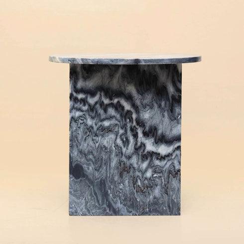 Buy Side Table - Neptune Marble Table by Muun Home on IKIRU online store