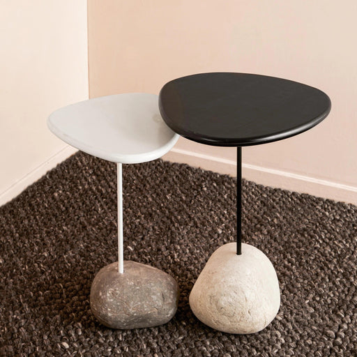 Buy Side Table - Pebble End Tables Set of 2 | Coffee Table For Living Room by Objectry on IKIRU online store