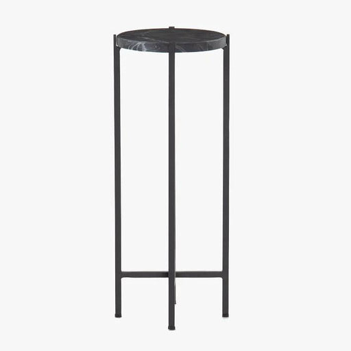 Buy Side Table - Round Marble Accent Table by Handicrafts Town on IKIRU online store