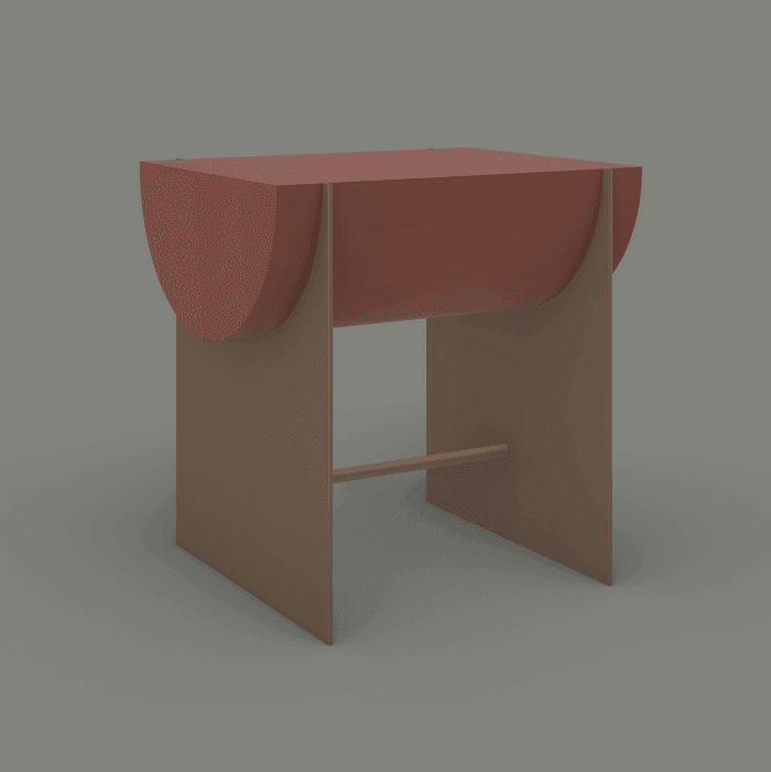 Buy Side Table Selective Edition - Gravity Side Table | End Table For Home Decor by One-o-one Studios on IKIRU online store