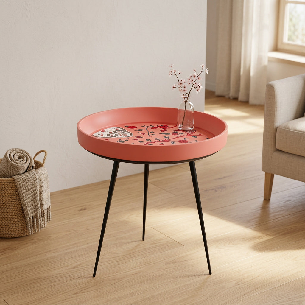 Buy Side Table Selective Edition - Kalam Table Chintz Boota by Anantaya on IKIRU online store