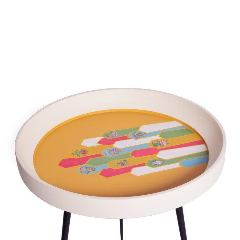 Buy Side Table Selective Edition - Kalam Table Thiksey - Ashtamangla by Anantaya on IKIRU online store