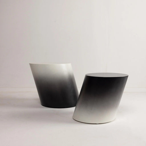 Buy Side Table - SMOKED SIDE TABLES - SET OF 2 by Objectry on IKIRU online store