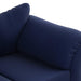 Buy Sofas - Ashley Modern Sofa Seater With Armrest Blue Color | Home Decor Furniture by Furnitech on IKIRU online store