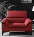 Buy Sofas - Barrio Genuine Leather Mid Century Modern Sofa by Furnitech on IKIRU online store