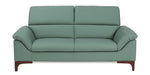 Buy Sofas - Barrio Genuine Leather Mid Century Modern Sofa by Furnitech on IKIRU online store