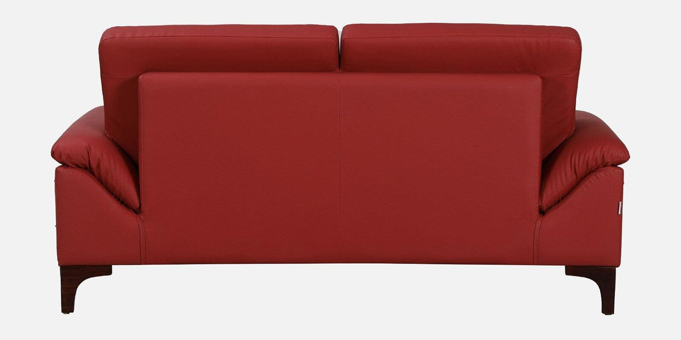 Buy Sofas - Barrio Genuine Leather Mid Century Modern Sofa by Furnitech on IKIRU online store