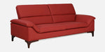 Buy Sofas - Barrio Genuine Leather Mid Century Modern Sofa by Furnitech on IKIRU online store